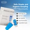 Assure Lance Micro Flow 28G Safety Lancets  Single Use Lancets for Blood Testing, Finger Pricker for Blood Glucose Test  1mm Depth, Light Blue, 100 Count per Box, Pack of 3 (Total of 300) view 2