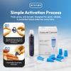 Assure Lance Micro Flow 28G Safety Lancets  Single Use Lancets for Blood Testing, Finger Pricker for Blood Glucose Test  1mm Depth, Light Blue, 100 Count per Box, Pack of 3 (Total of 300) view 4