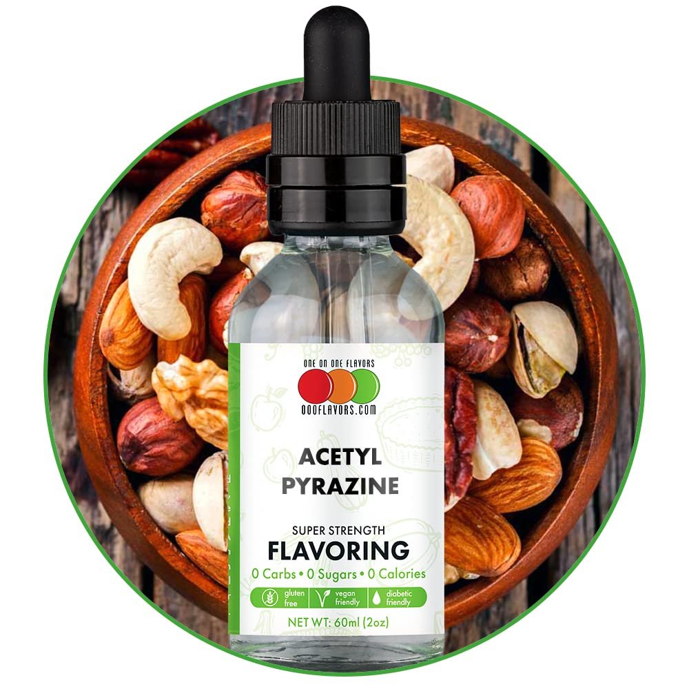Acetyl Pyrazine 5% PG Liquid Concentrate (2 oz)
