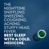 Vicks NyQuil Severe Cough Cold and Flu Nighttime Relief, Berry Flavor Liquid, 12 Fl Oz view 3