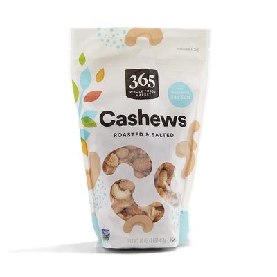 365 by Whole Foods Market, Roasted & Salted Cashews, 16 Ounce