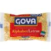 Alphabet Pasta by Goya, Fun Pasta Noodles for Soups, Stews, and Side Dishes, Mexican Noodles, 7oz Bag view 1