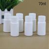 12PCS Plastic Round Container Bottles Storage Holder Dispenser Holder Organizer(White) (70ml) view 2