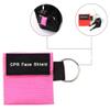 10pcs CPR Face Shield Mask Keychain Ring Emergency Kit CPR Face Shields for First Aid or CPR Training (Black-10) view 4