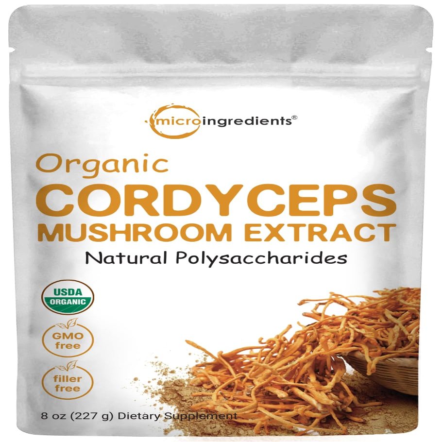 Cordyceps Mushroom 100:1 Powder (Organic)