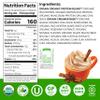 Orgain Organic Vegan Protein Powder, Pumpkin Spice Seasonal Flavor - 21g of Plant Protein, 5g Prebiotic Fiber, No Lactose Ingredients, No Added Sugar, Non-GMO, For Shakes & Smoothies, 1.02 lb view 2