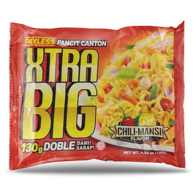Pancit Canton Xtra Big Chilimansi Flavor (Pack of 3)