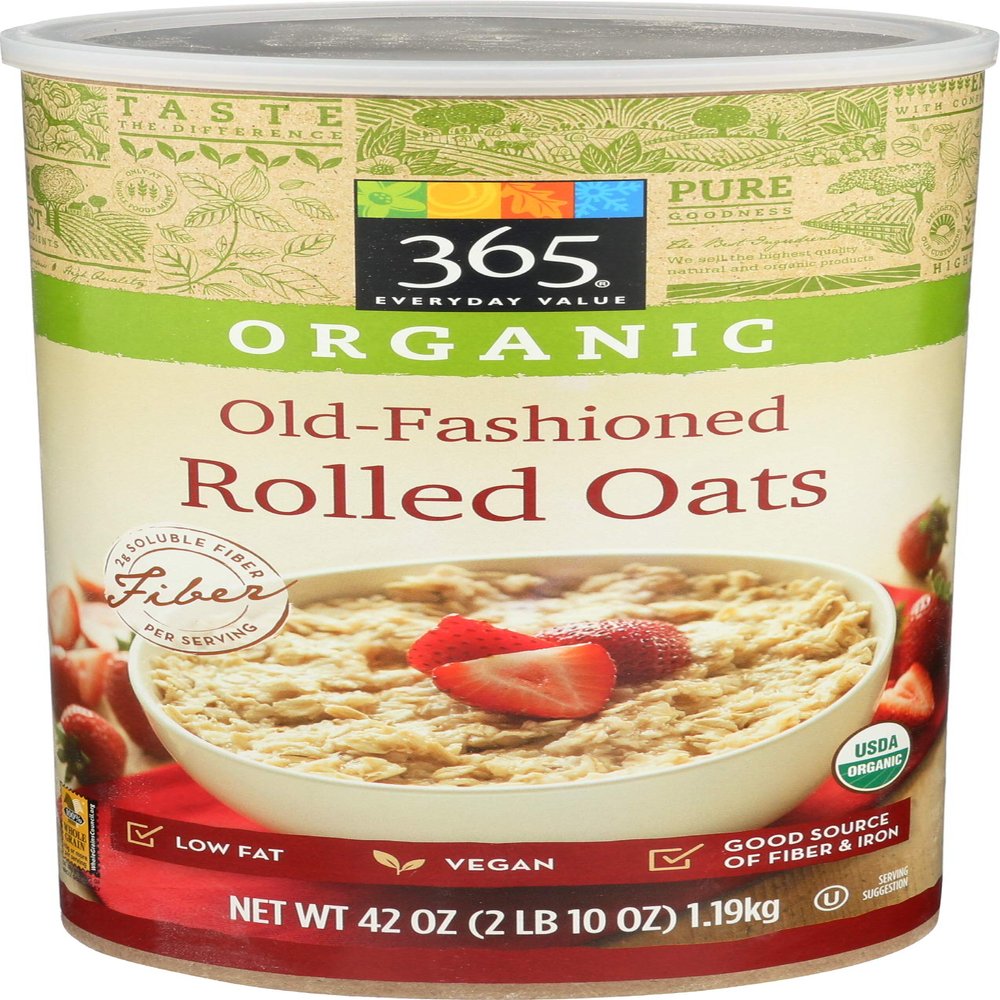 365 by Whole Foods Market Organic Old Fashioned Rolled Oats, 42 OZ