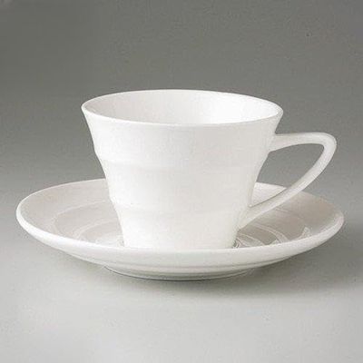 (Setomonohonpo) Costa Coffee C/S Set of 3, 5.9 x 0.9 inches (15 x 2.4 cm), 11.3 oz (320 g), Coffee C/S, Hotels, Restaurants, Western Tableware, Restaurants, Commercial Use, For Visitors