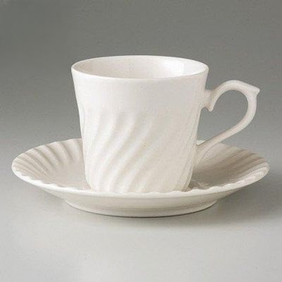 (Setomonohonpo) 3-Piece Set NB500 Screw Coffee C/S [6.5 fl oz (190 cc/ 307 g)] [Coffee C/S] [Hotels, Restaurants, Cafes, Western Tableware, Restaurants, Restaurants, Commercial Use, Visitors]