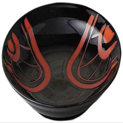 Set of 3 Gosho Car 7.5 Noodle Dishes, 9.2 x 1.8 inches (23.3 x 4.7 cm), 25.4 oz (730 g), Soba Udon Alignment, Restaurant, Commercial Use, Summer