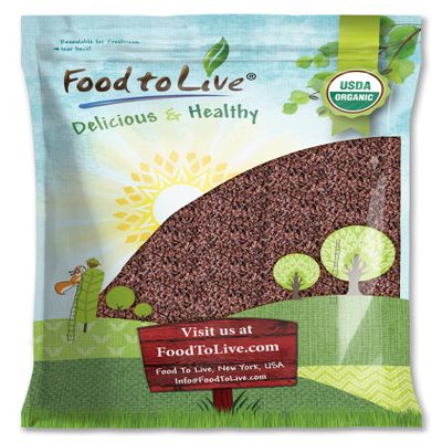 Food to Live Organic Cacao Nibs, 8 Pounds  Unsweetened, Non-GMO, Kosher, Raw, Vegan, Sirtfood, Bulk