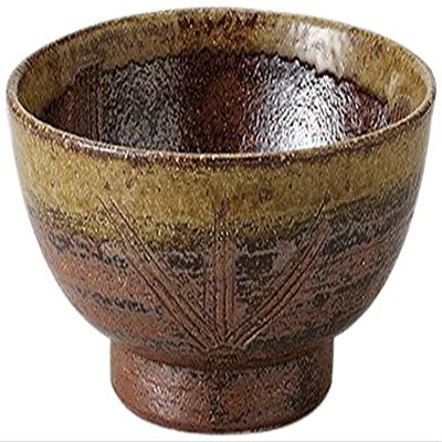 Set of 10, Bizen Style 6.0 Takahama Don [7.3 x 3.7 inches (18.6 x 9.3 cm), 27.1 oz (800 g), [Restaurant Hotel/Ryokan Udon, Buckwheat Ramen, Japanese Tableware, Restaurant Commercial Use]