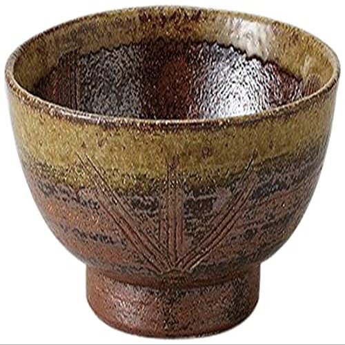  Set of 10, Bizen Style 6.0 Takahama Don [7.3 x 3.7 inches (18.6 x 9.3 cm), 27.1 oz (800 g), [Restaurant Hotel/Ryokan Udon, Buckwheat Ramen, Japanese Tableware, Restaurant Commercial Use]