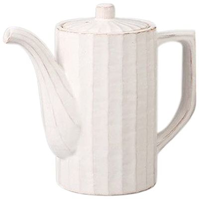 Set of 5 Shinogi Powdered Soup (Large, 3.9 x 8.3 x 7.3 inches (10 x 21 x 18.5 cm), 32.4 fl oz (900 cc), 24.5 oz (741 g), Soup Sauce Pot, Restaurant, Commercial Use, Japanese Tableware,