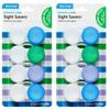 Bausch & Lomb Sight Savers Leak Proof Contact Lens Cases, 4 Count (Pack of 2) view 1