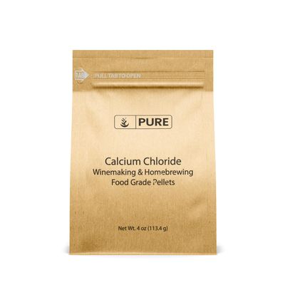Pure Original Ingredients Calcium Chloride (4 oz) Food Safe, For Wine Making, Home Brew, & Cheese Making