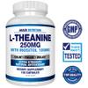Arazo Nutrition L-Theanine 250mg (Extra Strength) with Inositol 100mg Per Serving, 120 Capsules Vegetarian view 2