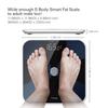 VisionTechShop S Body High Precision Ultra Wide Digital Body Weight Bathroom Scale up to 396lb/180kg, Super-Clear Large LED Display,Step-On Technology, Black view 3
