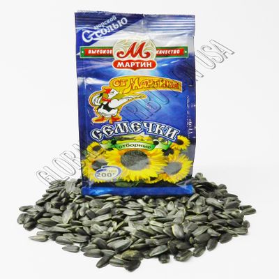 Premium Roasted Sunflower Seeds by Mr.Martin (Ot Martina) salted 200G