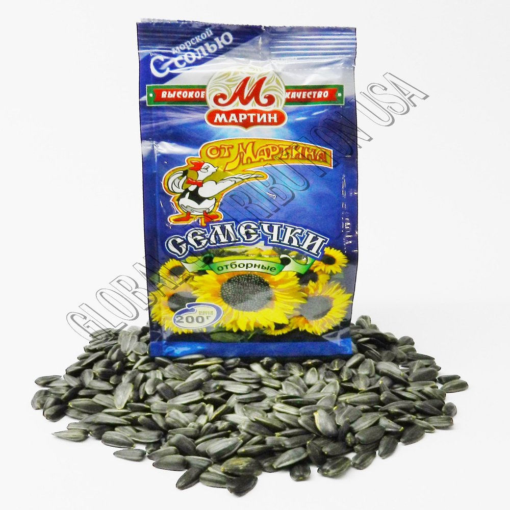 Premium Roasted Sunflower Seeds by Mr.Martin (Ot Martina) salted 200G