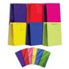 JILLSON & ROBERTS 6-Count All-Occasion Medium Gift Bags with Tissue Solid Color Assortment, Perfectly Primary view 1
