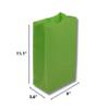 SOS Paper Bags, 6 Lb Capacity, Lime Green Kraft Paper Bags, 6"x 3.6"x 11.1" (500 Count) view 3