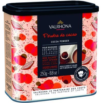 Valrhona Cocoa Powder - 100% Pure Cocoa - 0.25 Kilo