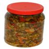 Alpino Giardiniera Hot Pepper Mix - Premium Italian Topping - 64oz (1/2 gallon) view 2