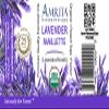 Amrita Aromatherapy Organic Lavender Maillette Essential Oil, 100% Pure Undiluted Lavandula officinalis, Therapeutic Grade, Premium Quality Aromatherapy Oil, Tested & Verified, 60ML view 3