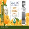 Amrita Aromatherapy Organic Orange Sweet Essential Oil, 100% Pure Undiluted Citrus sinensis, Therapeutic Grade, Premium Quality Aromatherapy Oil, Tested & Verified, 60ML view 3