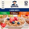 Quaker Instant Oatmeal Variety Pack (52 Count) view 1