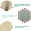 2 Pairs of Heel Cups Gel Shoe Lift Height Insoles Half Inserts Self-Adhesive Foot Insoles Ankle Support Pads for Bone Spur Cushion Plantar view 4