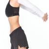2XU Flex Run Compression Arm Sleeves for Full Length Arm Support and Recovery-White/Grey, Medium,Athletic Cooling Arm Sleeve for Youth, Men & Women view 2