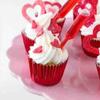 100 Pcs Disposable Plastic Jam Straw - 4ml Juice Squeezed Sauce West Point Decorative Special Flavor Dropper and Macaron Flow Heart Clip Stuffing Jam Straw view 4