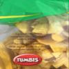 Big Bag Tumbis Plantain Strips,With Salt, Cooked in Sustainable Palm Oil 12 oz view 3