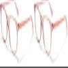 Cross Berkeley Reading Glasses, Ultra-Light Polycarbonate Readers for Women, +2.00 Magnification view 1