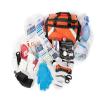 LINE2design First Aid EMT First Responder Kit - Emergency Response Tactical Trauma Bag - Elite Paramedic EMS First Responder Medical Complete Rescue Supplies Home Health Aides - Orange view 1