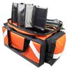 LINE2design First Aid EMT First Responder Kit - Emergency Response Tactical Trauma Bag - Elite Paramedic EMS First Responder Medical Complete Rescue Supplies Home Health Aides - Orange view 4