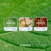 SIMPLY MINTS Natural Breath Mint Sampler, 6 Pack (180 Pieces), Made with Peppermint, Ginger, and Cinnamon Oils, Aspartame-Free, Sorbitol-Free, Xylitol-Free, Vegan, Kosher, Non-GMO view 3