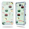 MightySkins Skin Compatible with Samsung Galaxy S6 Active Sushi | Protective, Durable, and Unique Vinyl Decal wrap Cover | Easy to Apply, Remove, and Change Styles | Made in The USA view 1