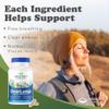 RidgeCrest Herbals ClearLungs Extra Strength, Daily Health Supplement, Natural Lung and Nasal Wellness Formula (60 Vegan Caps, 30 Serv) view 2