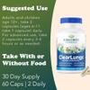 RidgeCrest Herbals ClearLungs Extra Strength, Daily Health Supplement, Natural Lung and Nasal Wellness Formula (60 Vegan Caps, 30 Serv) view 4