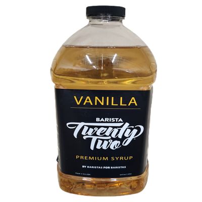 Barista 22 Vanilla Syrup