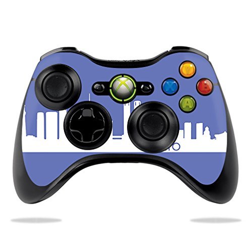 MightySkins Skin Compatible with Microsoft Xbox 360 Controller  Tokyo | Protective, Durable, and Unique Vinyl Decal wrap Cover | Easy to Apply, Remove, and Change Styles | Made in The USA