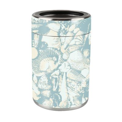 MightySkins Skin Compatible with Ozark Trail Can Blue Seashells | Protective, Durable, and Unique Vinyl Decal wrap Cover | Easy to Apply, Remove, and Change Styles | Made in The USA
