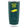 MightySkins Skin Compatible with Ozark Trail Tumbler 20 oz.  Skaters Gonna Skate | Protective, Durable, and Unique Vinyl Decal wrap Cover | Easy to Apply, Remove, and Change Styles | Made in The USA view 1