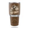 MightySkins Skin Compatible with Ozark Trail 30 oz Tumbler  Got Dirt | Protective, Durable, and Unique Vinyl Decal wrap Cover | Easy to Apply, Remove, and Change Styles | Made in The USA view 1