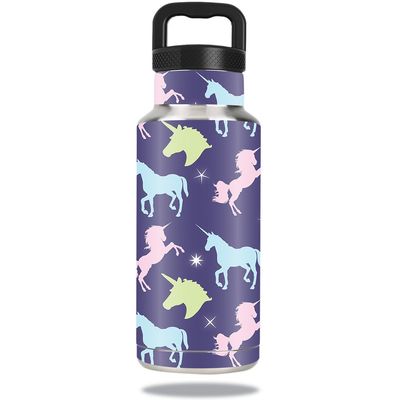 MightySkins Skin Compatible with Ozark Trail Water Bottle 36 oz Unicorn Dream | Protective, Durable, and Unique Vinyl Decal wrap Cover | Easy to Apply, Remove, and Change Styles | Made in The USA