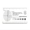 EMI Multi-purpouse Medical Ruler with Wound Measuring and Pupil Gauge Reference Guide view 1